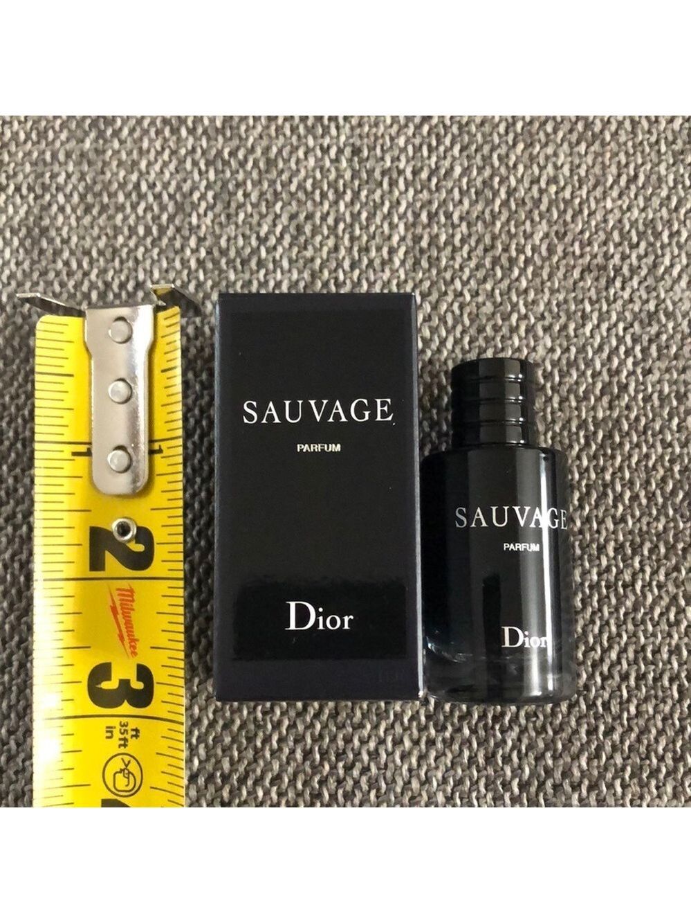 Dior SAUVAGE PARFUM 10 ml 0.34 FL OZ MINIATURE VIP GIFT Paper Box - Picture 11 of 11